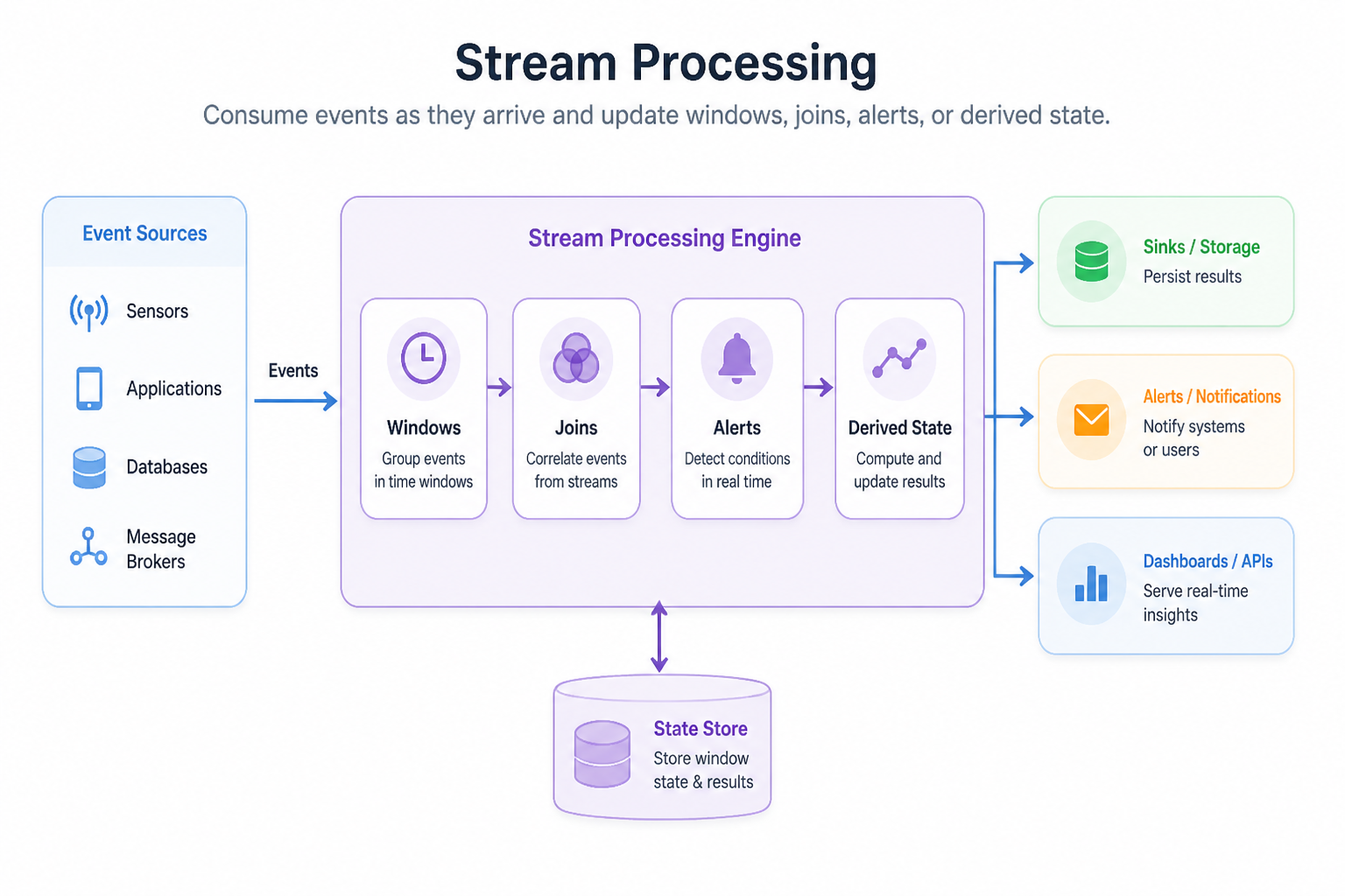 Diagram for Stream Processing