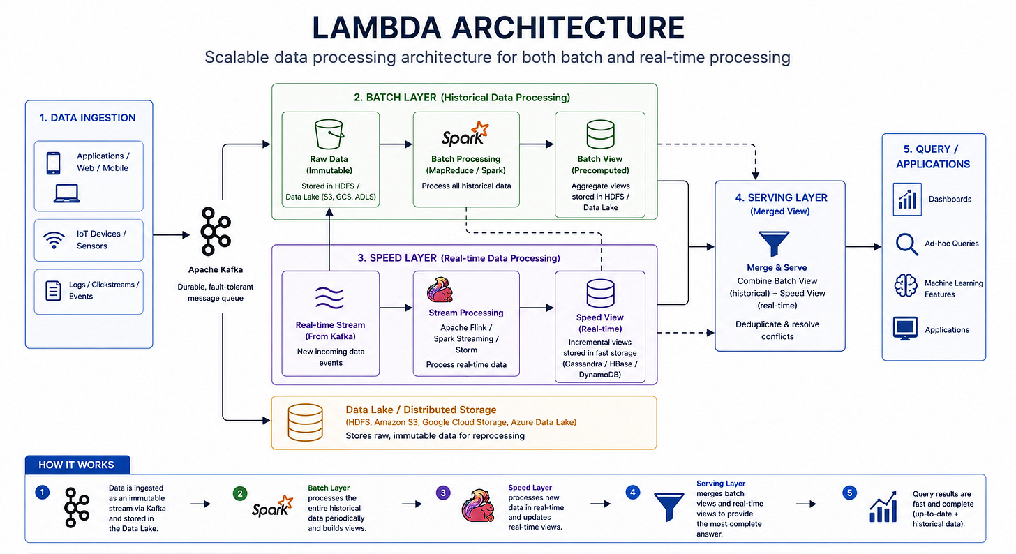 Diagram for Lambda Architecture
