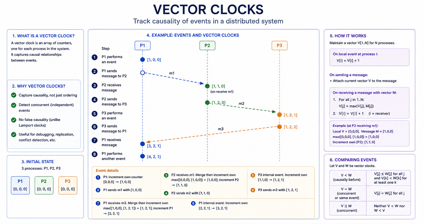 Diagram for Vector Clocks